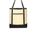 Large Cotton Canvas Tote