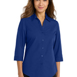 Women's 3/4 Sleeve Carefree Poplin Shirt