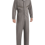 Men's Tall Zip-Front Cotton Coverall