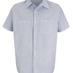 Men's Industrial Stripe Work Shirt