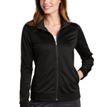 Women's Tricot Sleeve Stripe Track Jacket