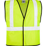 Unisex Hook-and-Loop Mesh Vest