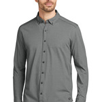 Code Stretch Long Sleeve Button Up