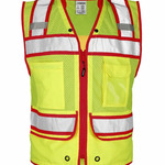 Men's Color Contrast High Performance Surveyors Vest