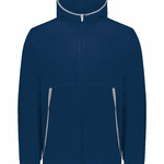 Youth Eco Revive™ Polar Fleece Hooded Full-Zip Jacket