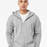 Unisex Sponge Fleece DTM Full-Zip Hoodie Sweatshirt